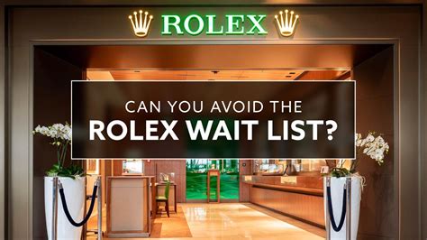 can you negotiate on a new rolex|Rolex waiting list.